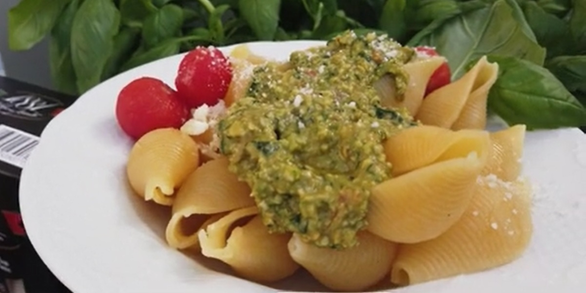 Conchiglioni al Pestato