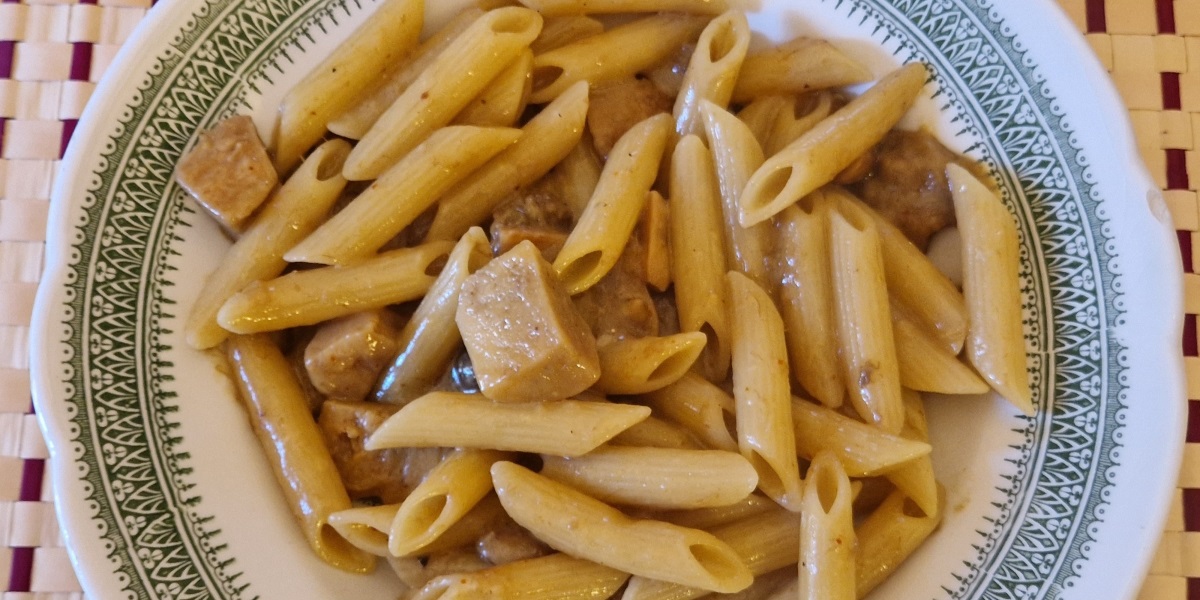 Penne ai funghi porcini mantecate con Parmigiano Reggiano DOP